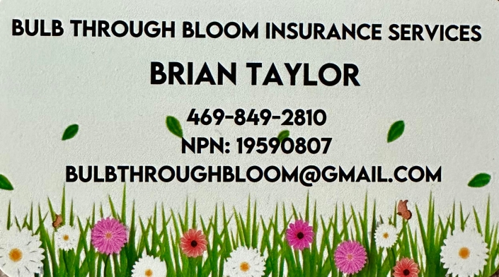 Bulbs Through Bloom Insurance Service